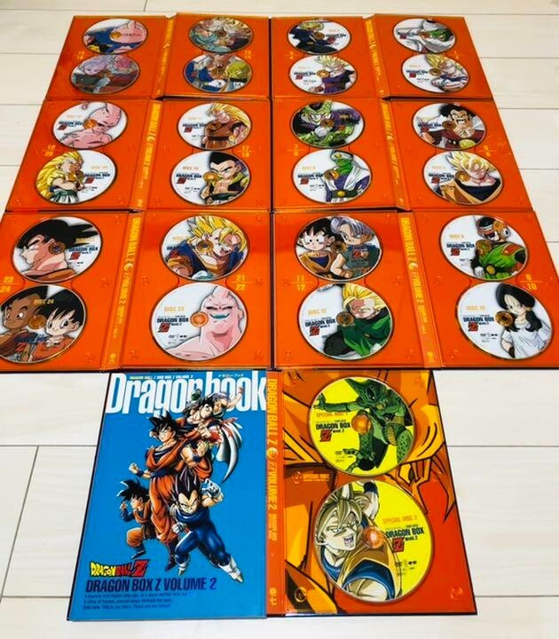 ドラゴンボール DVD BOX 4点 セット Dragon Ball DVD BOX 4-piece set, total of 71 discs (with