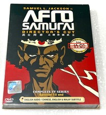 Afro Samurai VOL.1 - 5 End  All Region  English Dubbed  Subtitle  DVD 