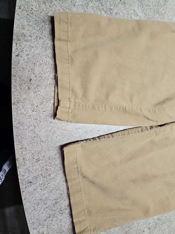 Женские эластичные брюки хаки вельвет на талию Cabin Creek размер 16 миниатюрные - Изображение 2 из 4