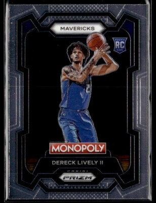2023-24 Panini Prizm Monopoly Dereck Lively II RC #24 Dallas Mavericks