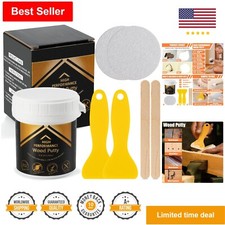 Wood Putty Filler - Quick Fix for Any Damage or Flaw - Paintable  Stainable