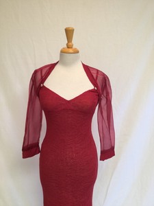 ladies red lace dresses