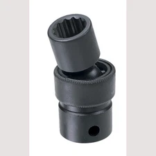 Grey Pneumatic 1112UM 3/8" Drive x 12mm Standard Universal- 12 Point Socket