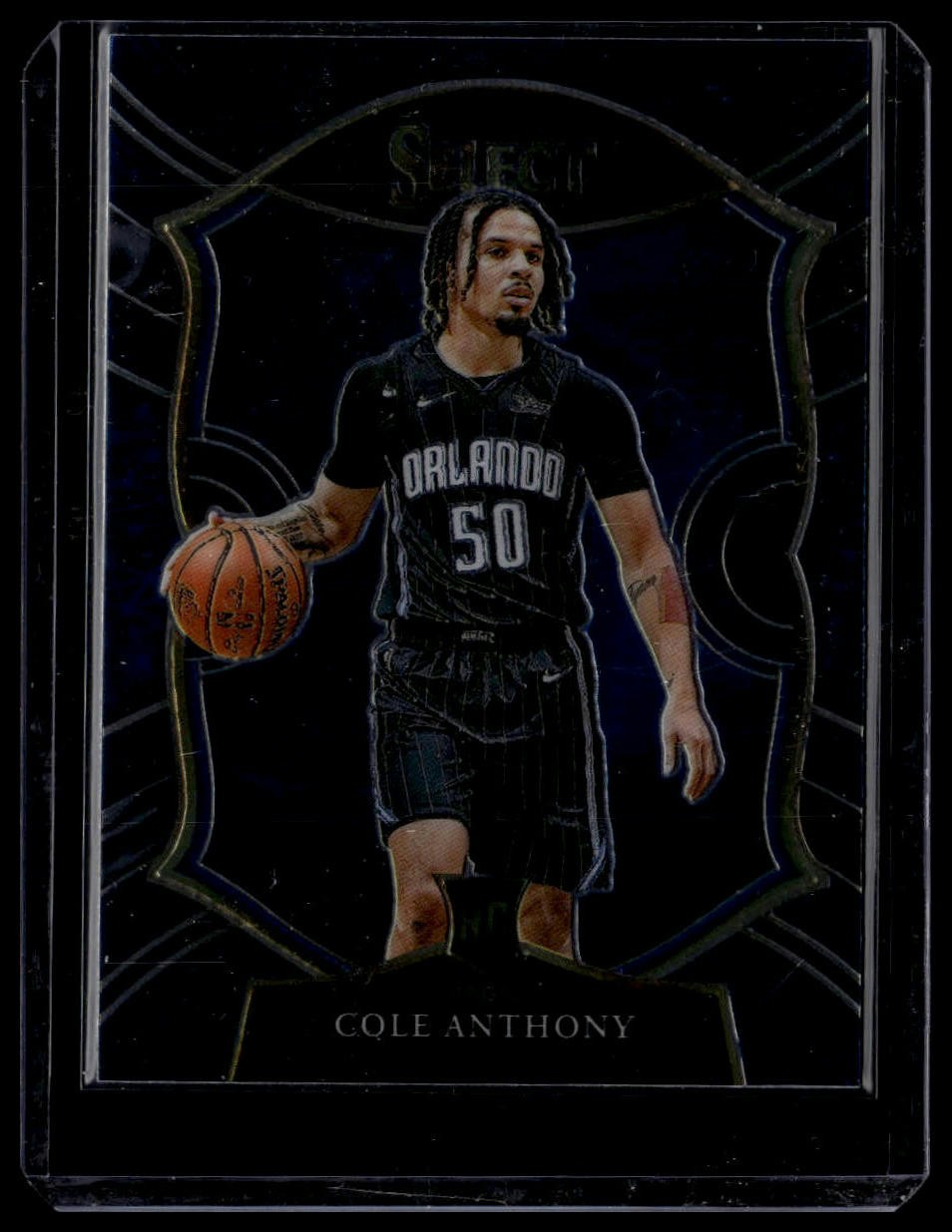 2020-21 Panini Select #75 Cole Anthony