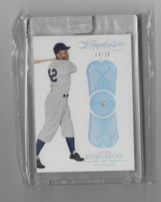 Jackie Robinson Baseball Serial Numbered Sports Trading Cards