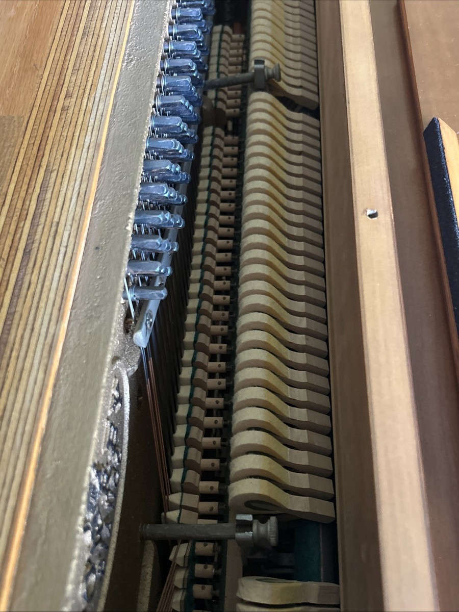 Vintage 1979/1980 LOWREY 88 Key Wood Upright Piano W/ Piano Bench