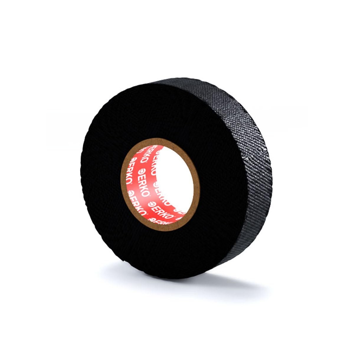ERKO Nastro isolante in tessuto nero, adesivo per cablaggi (j0T)
