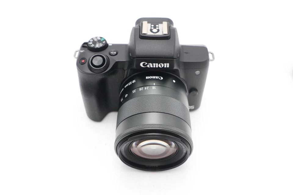 Canon M50 24MP Camera kit with 18-55mm STM Lens, 1000 Shutter Count REFURBISHED - Image 3 of 4
