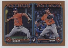 2024 Topps Update Rookie Combo Gold /2024 Blair Henley Shawn Dubin #US252 15t1