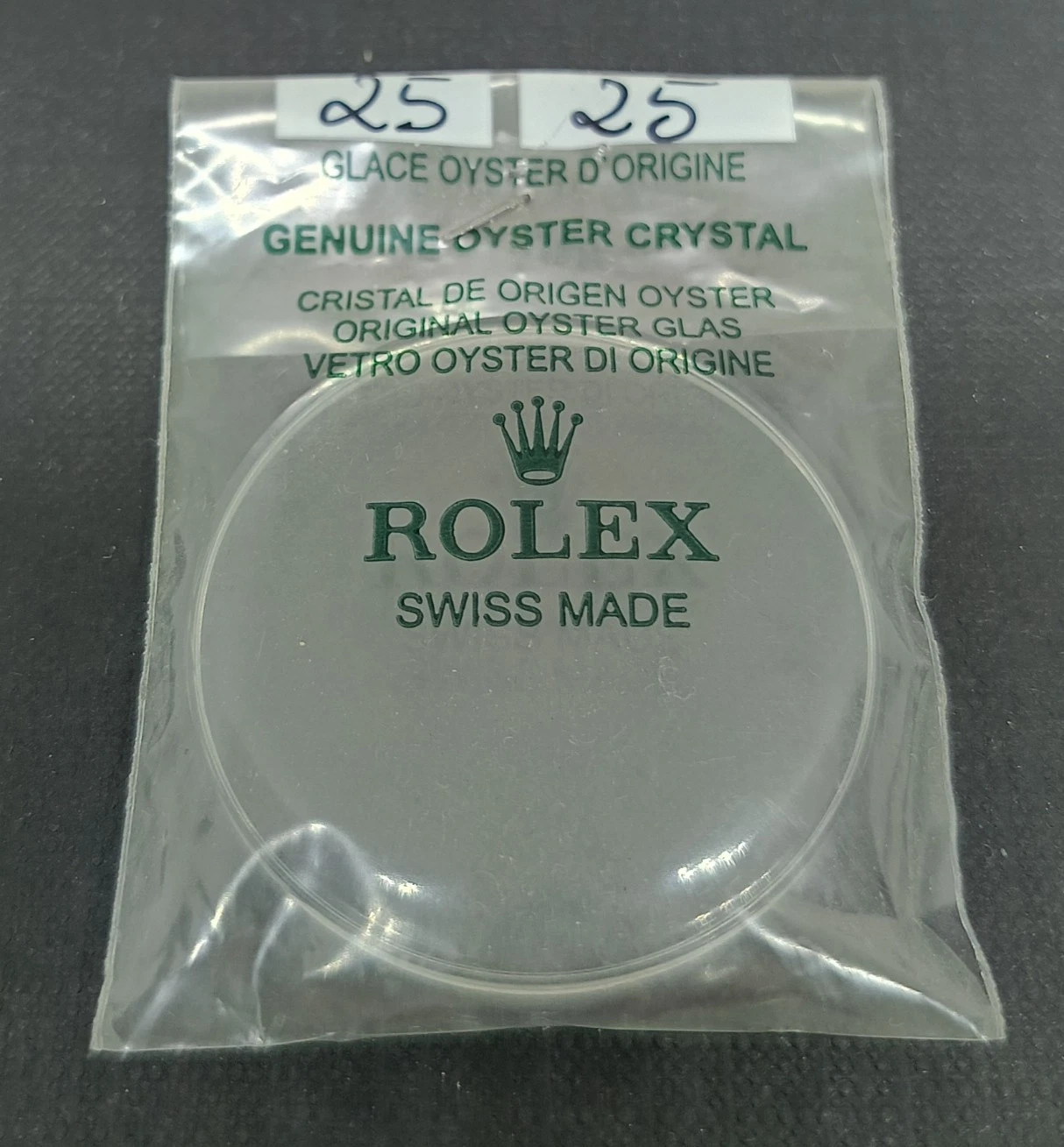 Panerai — Rolex Tropic 25 Original Superdome Dome Panerai Radiomir T25 6152/1
