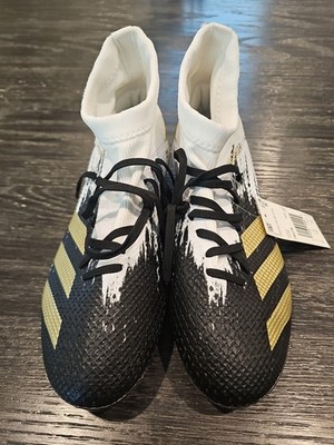 値下げしました！ Predator Mens Adidas Predator Mutator 20.3 FG 7.5 Cleats Black White Gold