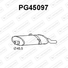 Pot d'échappement Peugeot 205