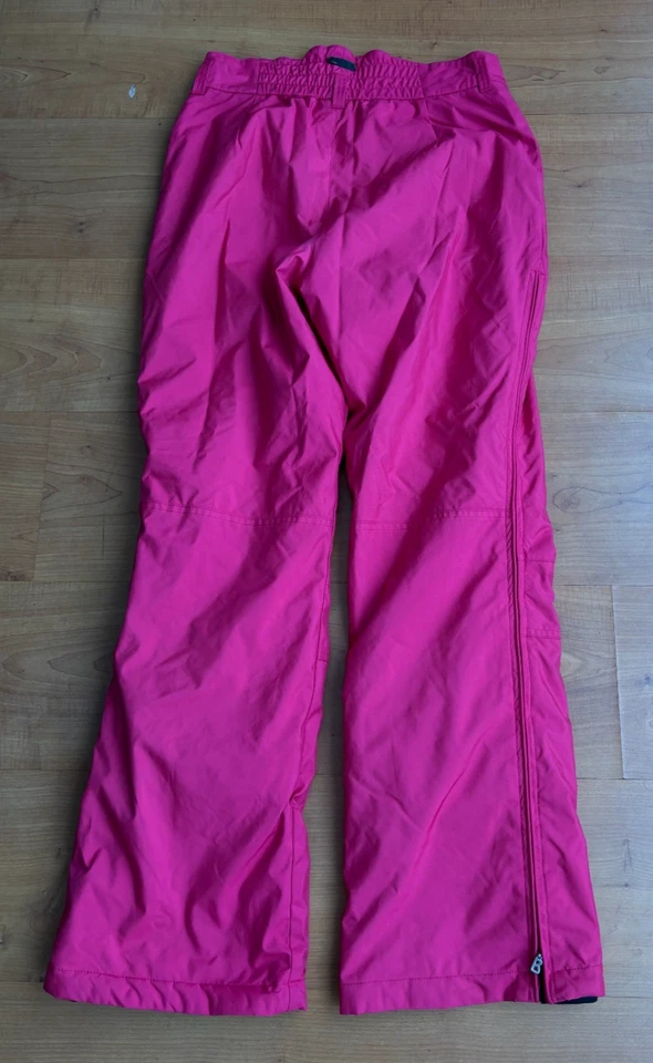 Bogner Insulated Ski Pants Waterproof Vintage Pink Womens L8 - Image 2 of 4