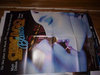 Chicago Blues Matt Dillon Diane Lane Plakat Kinoplakat 59 x 83 Kino