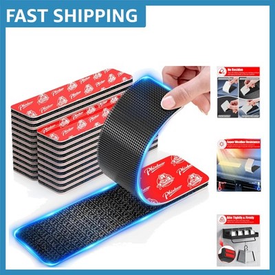 16 Sets Heavy Duty Hook and Loop Strips, Waterproof and Heat Resistant - 0.98...