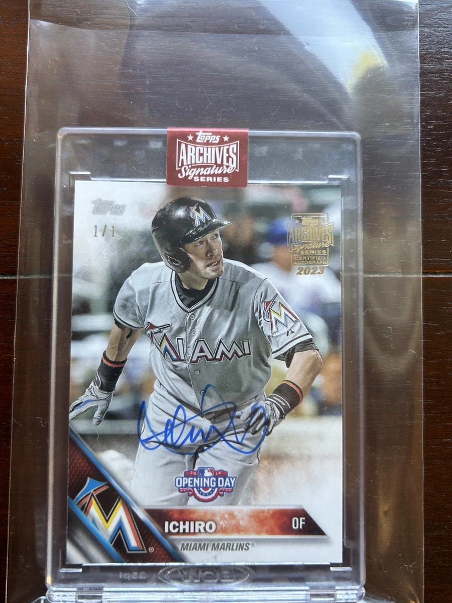 スポーツ選手 ICHIRO AUTOGRAPH CARD Ichiro Suzuki Autographed Baseball Sports Trading Cards for sale