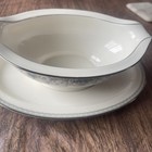 Carico “Tivoli” Gravy Boat & Underplate #7954 Fine China Made in Japan Vintage — photo 3