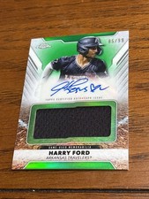2025 Topps Pro Debut HARRY FORD Jumbo Relic Refractor Auto #85/99 Mariners 🔥🔥