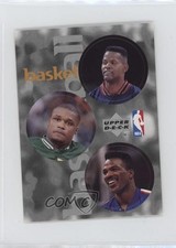 1997 Upper Deck European Stickers Dale Ellis Antoine Walker Charles Oakley 05v0