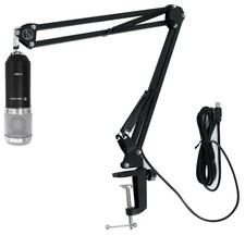 Rockville RCM01 Studio Recording Condenser Microphone Mic Audio Technica Boom