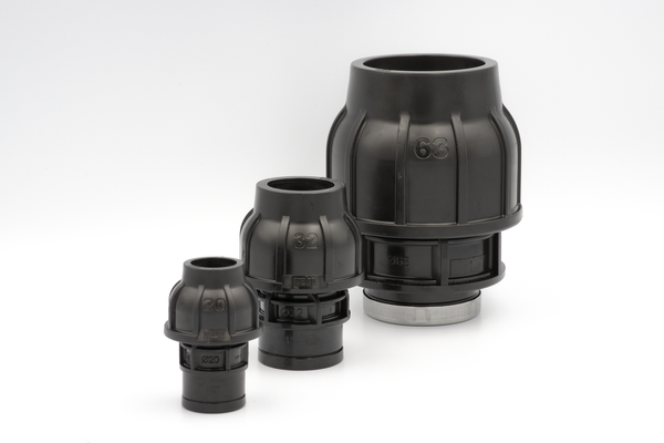 "Pe Rohr Verschraubung 40Mm X 1 1/4\" Innengewinde Anschluss ÜBergang Fitting"-image