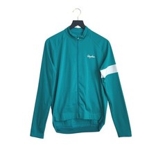 Rapha Men's Cycling Bike Core Long Sleeve Jersey XL RCC Turquoise White Racing
