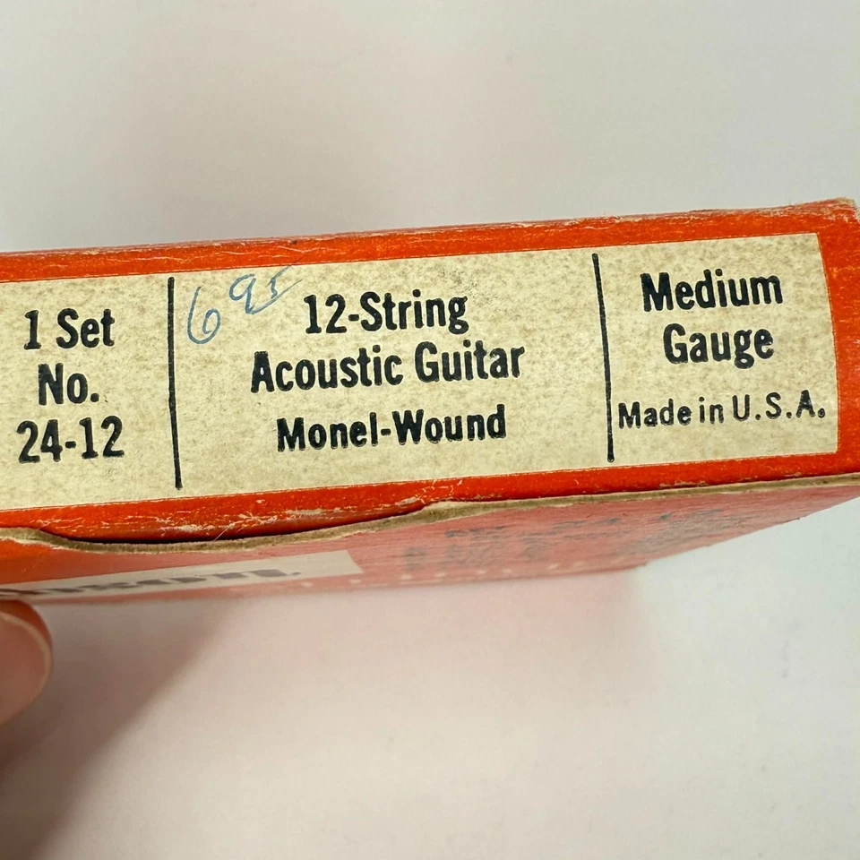 复古 Gibson 原声吉他 12 弦编号 24-12弦(收藏家用)全新无标签 — 第 3/3 张图片