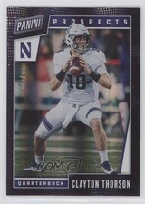 2019 Panini Father's Day Football Prospects Holofoil 18/50 Clayton Thorson 8tn