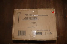 Henn&Hart 2-Light Floor Lamp with Fabric Shade FL0529