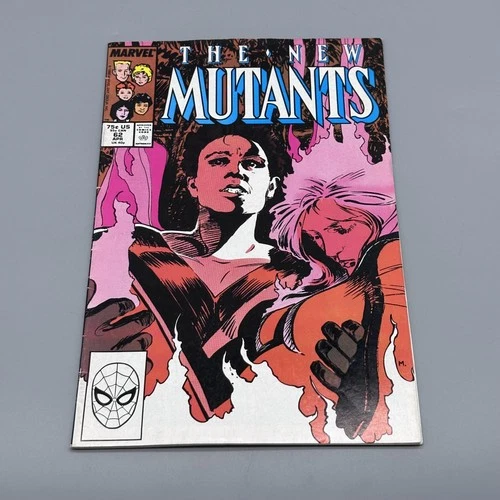 Vintage Marvel Comics The New Mutants #62 Vol 1 April 1988 Comic Book Jon J Muth