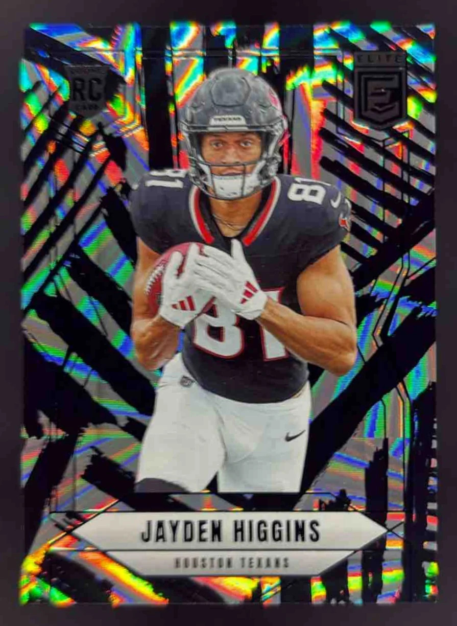 2025 Panini Donruss Elite Rookies Razzle Dazzle #134 Jayden Higgins RC