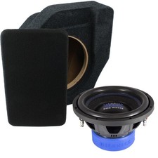 Hifonics ZEUS ZXS10D2 25cm Subwoofer + Auto Bass Gehäuse für Audi A4 B8 Avant