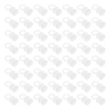 120 Pcs Curtain Track Rollers Ceiling Rail Gliders Carrier Hooks