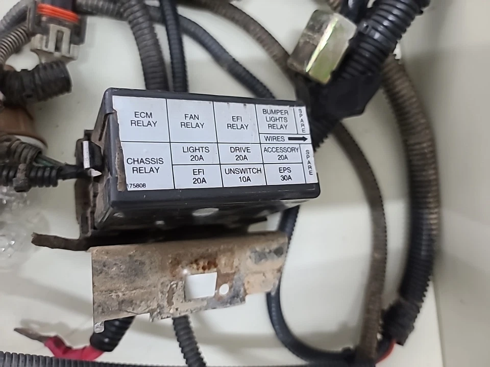 10 Polaris Sportsman 550 XP 4x4 Wire Harness Electrical Wiring - Image 3 of 4