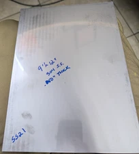 9" x 12" 304 Stainless Steel Sheet Plate Metal .060" (1/16") Thick 16 Gauge