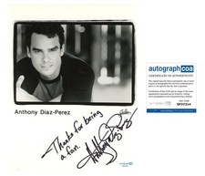 Anthony Diaz-Perez "Passions" AUTOGRAPH Signed Autographed 8x10 Photo ACOA