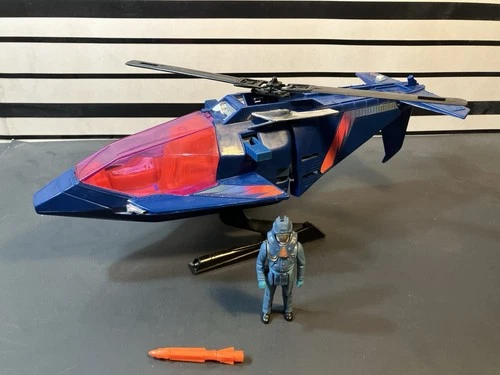 Kenner M.A.S.K. Switchblade 100% Complete Helicopter Jet Plane Vintage 1985