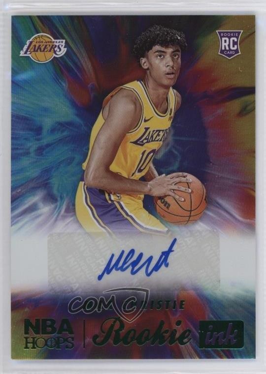 2022-23 Panini NBA Hoops Rookie Ink Max Christie #RI-MAX Auto RC 18c3