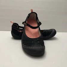 JBU by Jambu Malibu Vegan Shoes Water Ready Black Pink Mary Jane Womens 10M