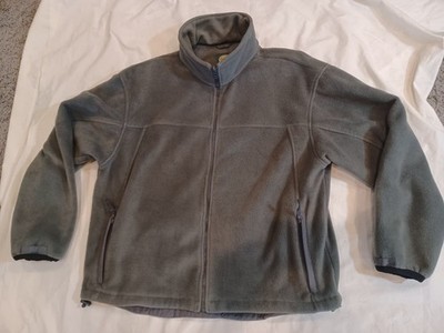 Cabela's Fleece Jacket Size XL Full Zip Mock Neck Pockets Outdoors