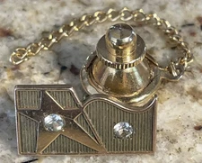 Texas International Airlines 20 Year Service Pin - 10k Gold with (2) Diamonds