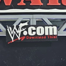 WWE Mattel WWF. COM Download This Logo Accessory
