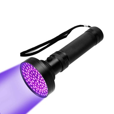 Black Light Flashlight, 100 LED 395 nM Flashlights, Super Bright Ultraviolet ...