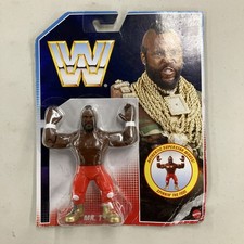 NEW MATTEL WWE RETRO MR T WRESTLING ACTION FIGURE WRESTLEMANIA