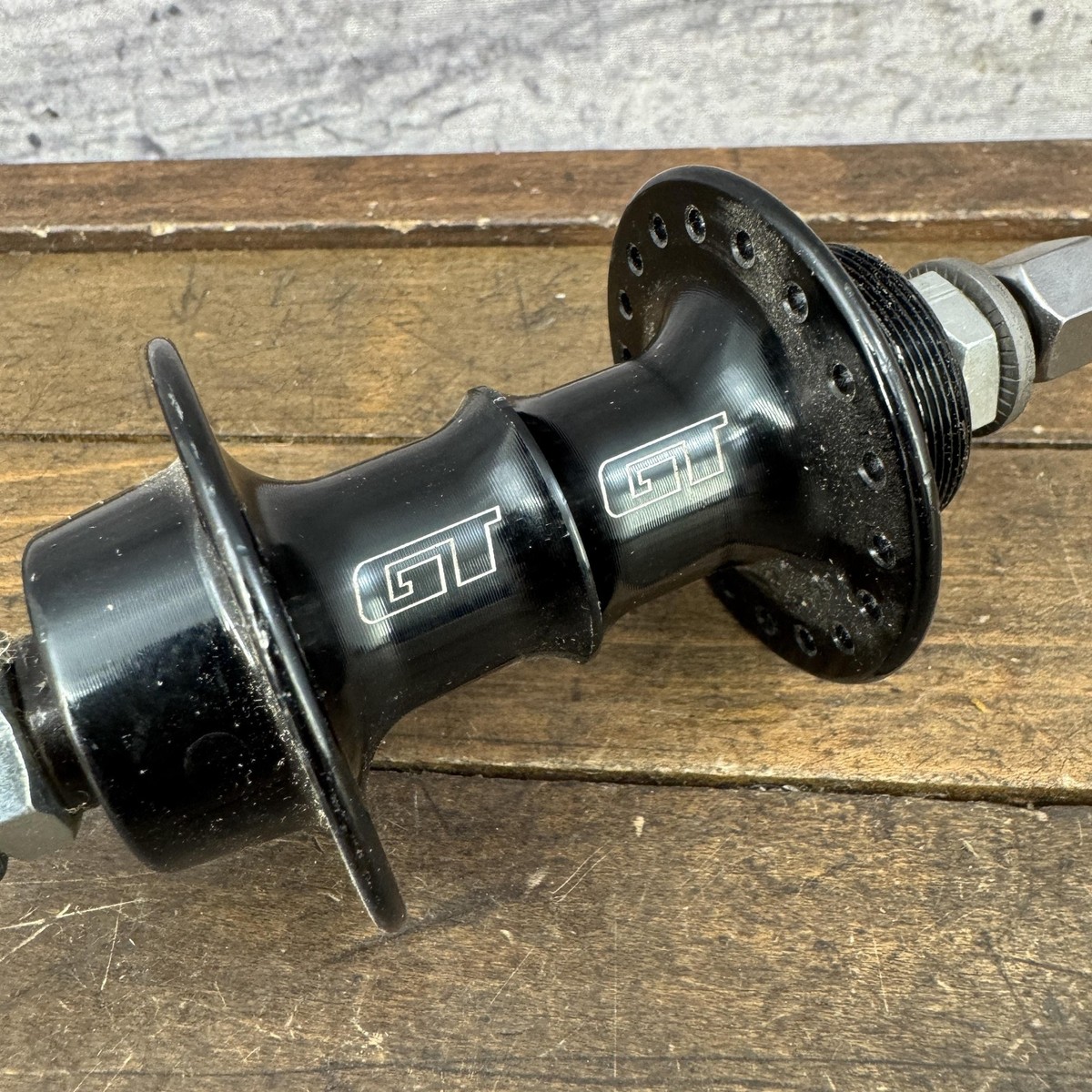 【新品】1980年代 BMX GTツールドハブ Vintage GT Mohawk BMX Rear Hub NOS 36H 110mm Nutted Black Alloy | eBay