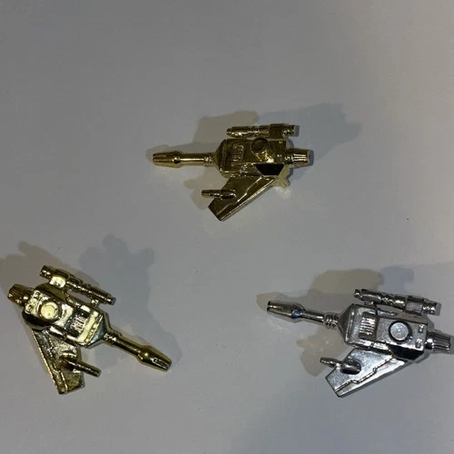 Vintage 1984 Transformers G1 Mini Cassette Rumble/Frenzy Lot 3 Weapons Gold+
