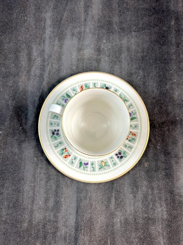 Royal Doulton Tapestry 5 Piece Place Setting Fruit and Flowers On Green Panels - Picture 13 of 15