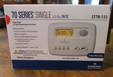 EMERSON / WHITE RODGERS 70 SERIES 1F78-151 SINGLE STAGE Prog Thermostat