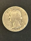 1932-S Washington Silver Quarter, circulated/ungraded