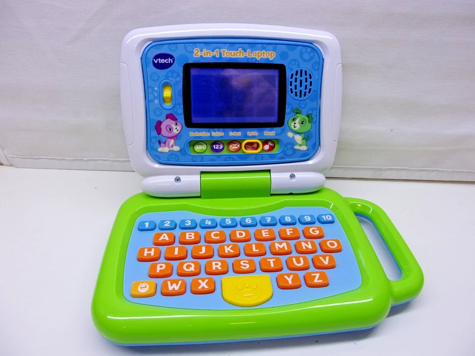 Vtech 2-in-1-Touch-Laptop und -Tablet für Kinder – Buchstaben und Zahlen lernen!